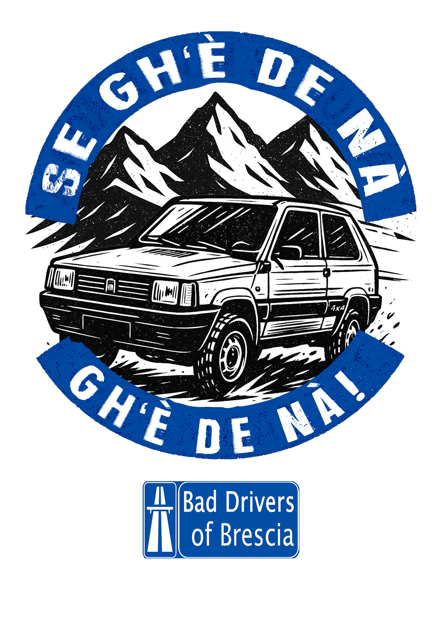 T-shirt Bad Drivers of Brescia