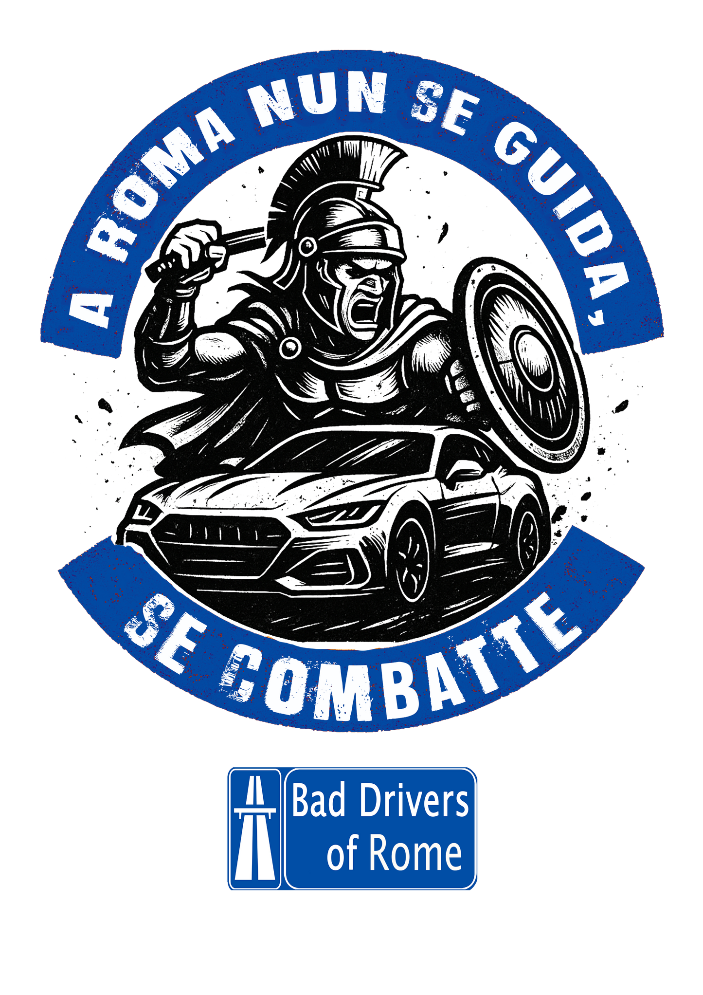 T-shirt Bad Drivers of Rome