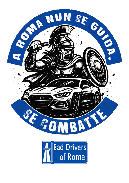 T-shirt Bad Drivers of Rome