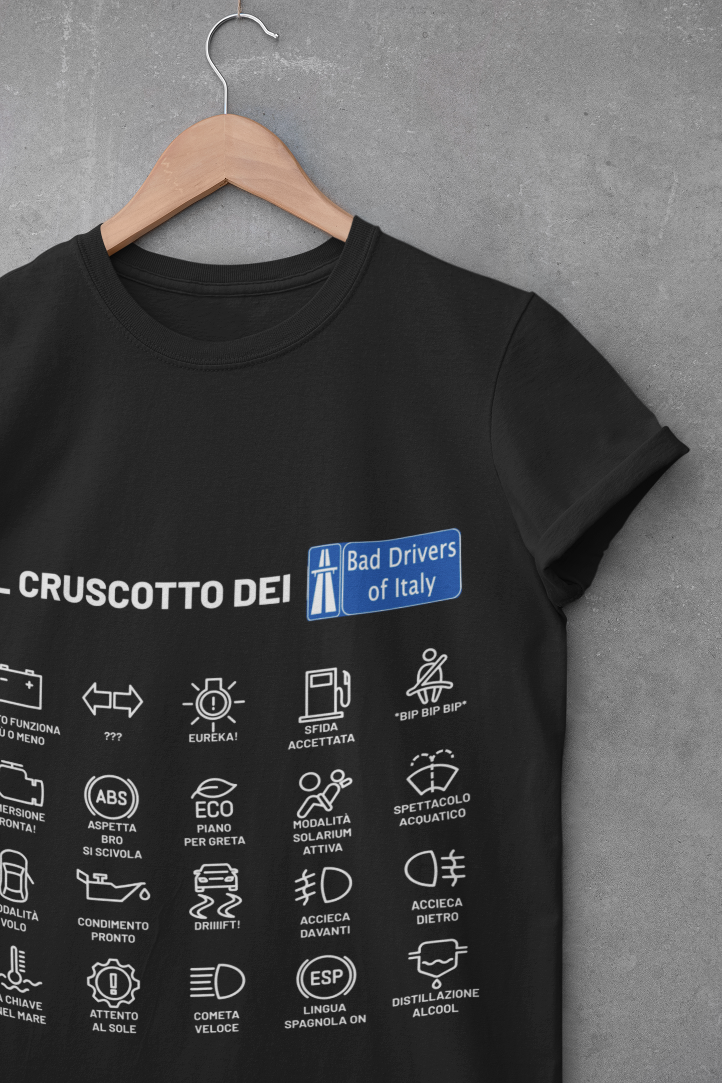 T-shirt Cruscotto