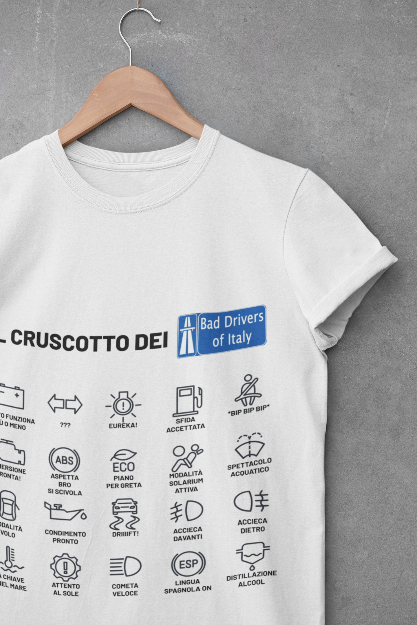 T-shirt Cruscotto
