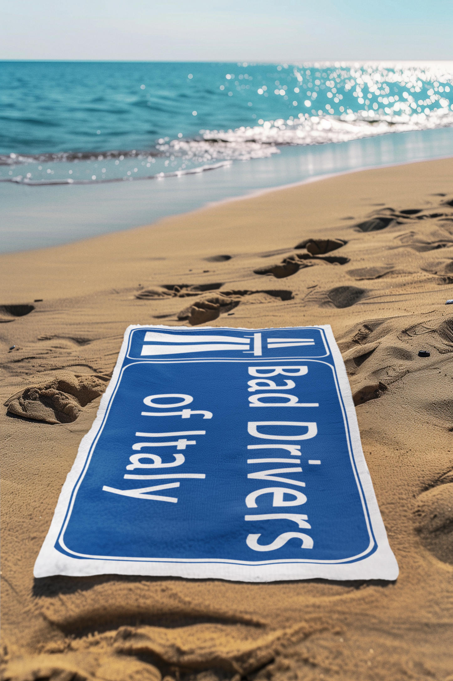 Telo da mare Bad Drivers of Italy